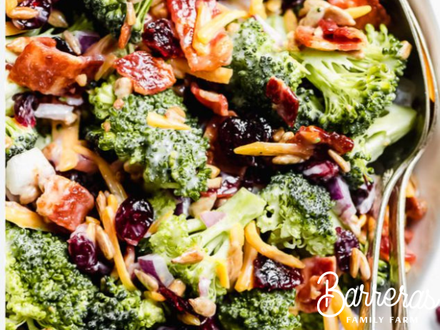 Broccoli and Cran-Raisin Salad