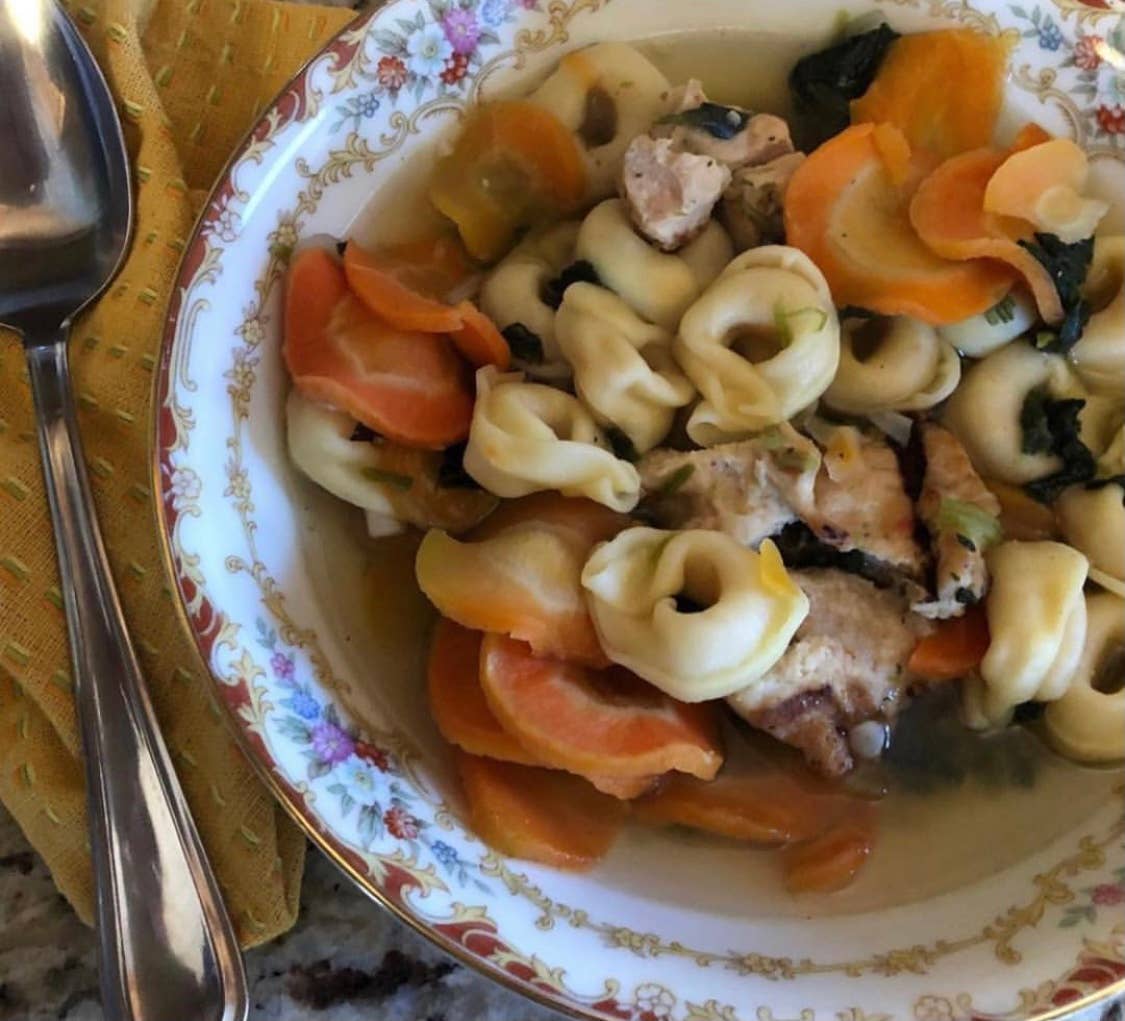 Tuscan Tortellini Soup