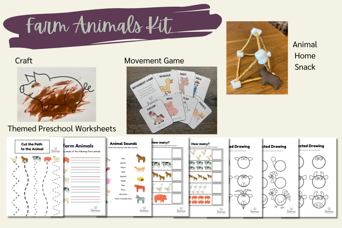 Farm Animals Storytime Kit