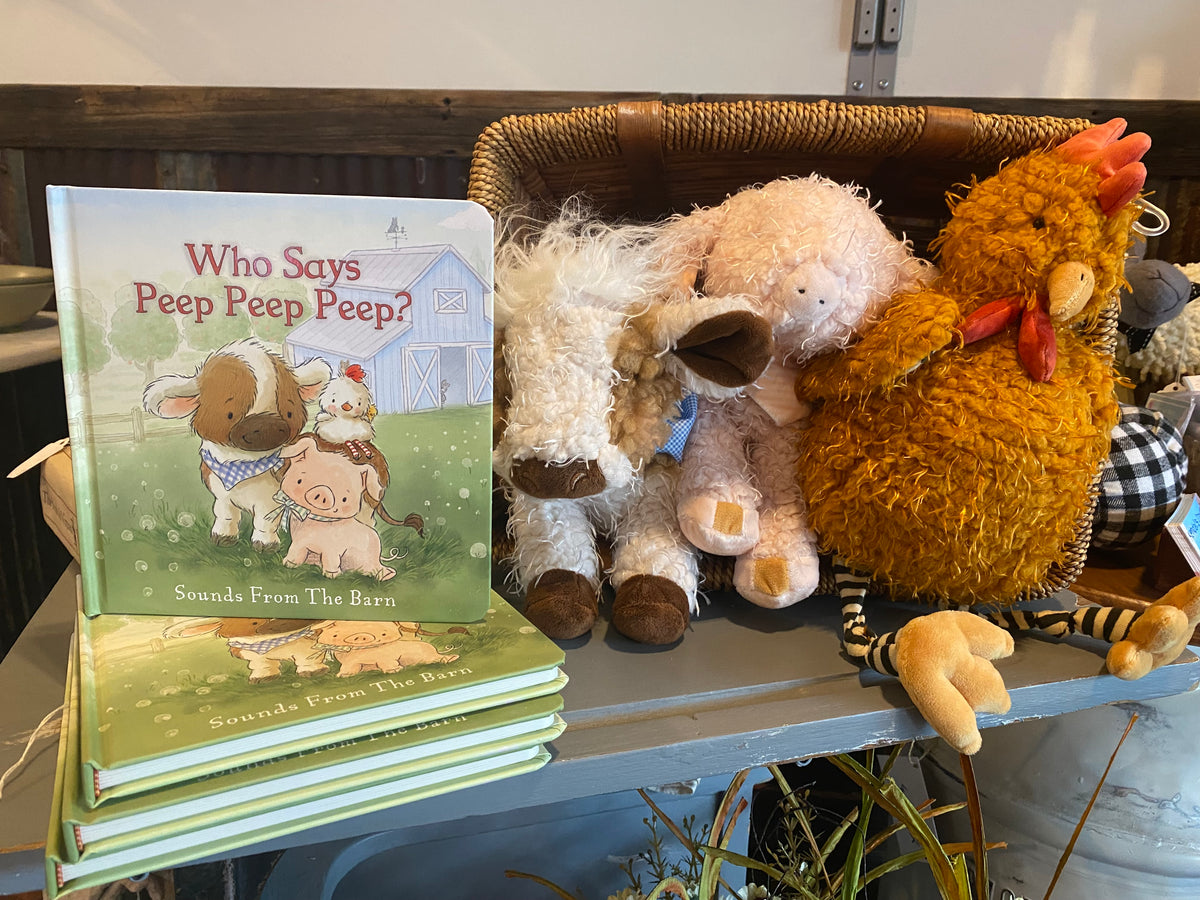 Who Says Peep Peep Board Book