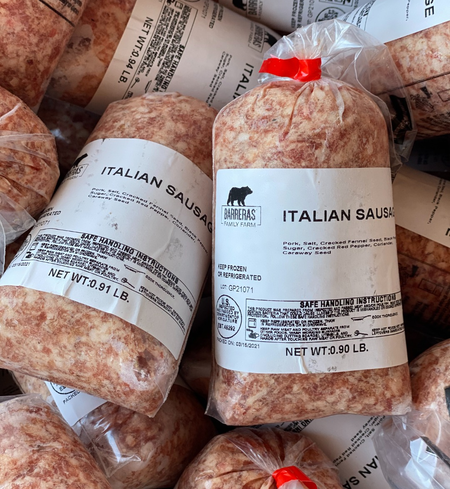 Pork, Italian Sausage